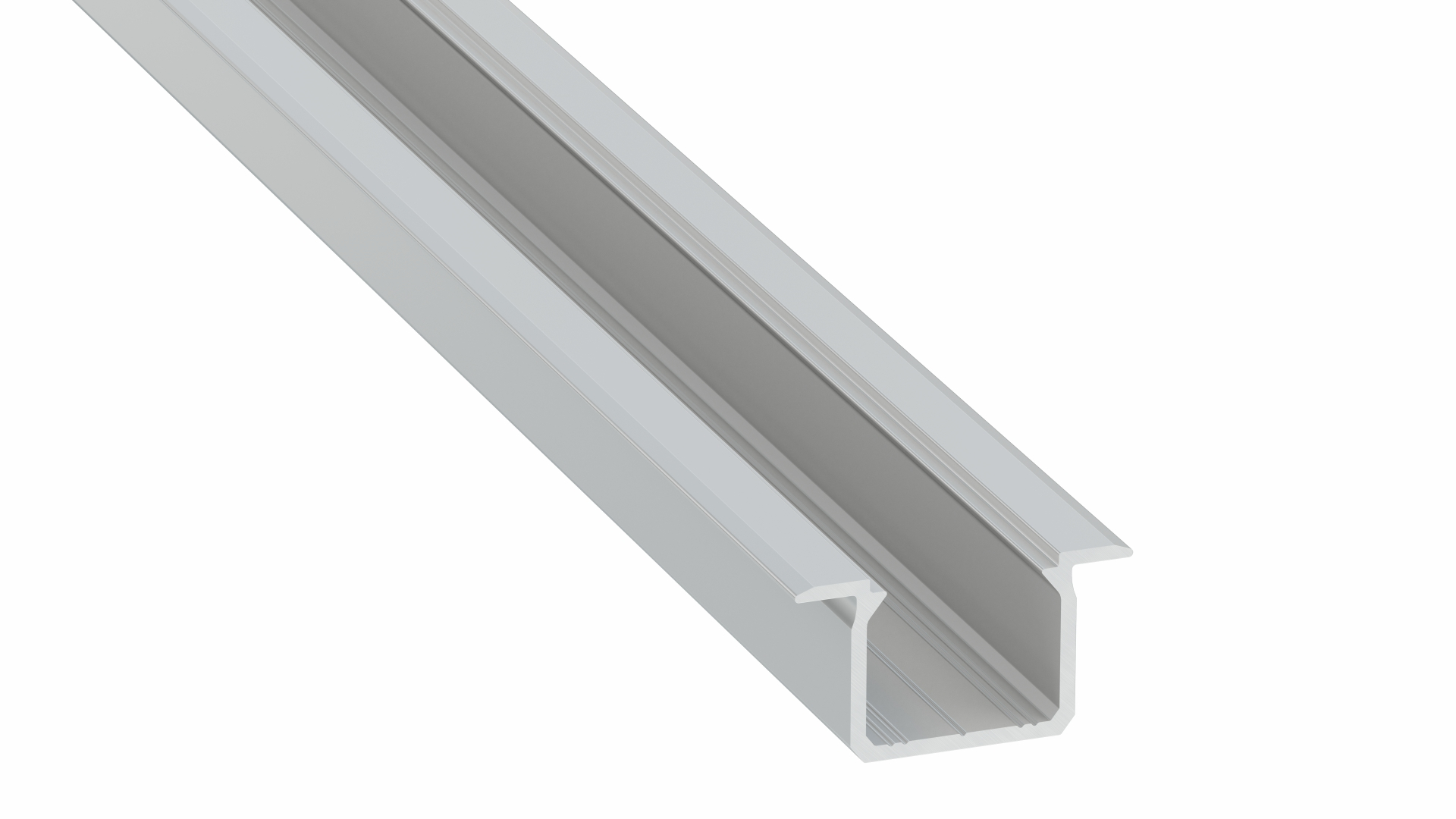 Profile LUMINES type U silver anodized 4,15 m